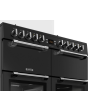 Leisure CC100F521K 100cm Dual Fuel Cooker Black