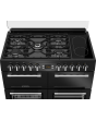 Leisure CC100F521K 100cm Dual Fuel Cooker Black