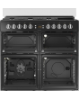 Leisure CC100F521K 100cm Dual Fuel Cooker Black