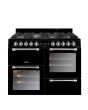 Leisure CK100F232K 100cm Dual Fuel Range Cooker with Seven Gas Burners - Black