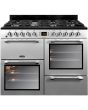 Leisure CK100F232S 100cm Dual Fuel Range Cooker with Seven Gas Burners - Silver