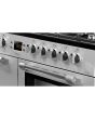 Leisure CK100F232S 100cm Dual Fuel Range Cooker with Seven Gas Burners - Silver