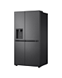 LG GSLC40EPPE 91.3cm 50/50 Total No Frost American Fridge Freezer - Matte Black