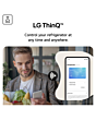 LG GSXE91EVAD 91.3cm Frost Free Fridge Freezer
