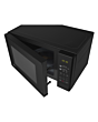 LG MS2042D 20L Microwave Black with Child Lock