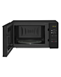 LG MS2042D 20L Microwave Black with Child Lock