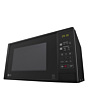 LG MS2042D 20L Microwave Black with Child Lock