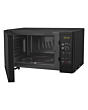 LG MS2042D 20L Microwave Black with Child Lock