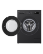 LG W4X1095NNK 9kg/5kg 1400 Spin Washer Dryer Gloss Black