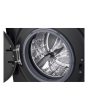 LG W4X1095NNK 9kg/5kg 1400 Spin Washer Dryer Gloss Black