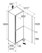 Liebherr CNDGC5203 60/40 Grey No Frost Fridge Freezer