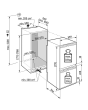 Liebherr IKGN51VE03 55.9cm 60/40 Integrated Frost Free Fridge Freezer