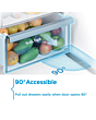 Midea MDRE379FGE01D 54cm 70/30 Built-In Fridge Freezer