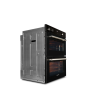 Montpellier MBUDO72 Built Under Double Oven - 59.5cm