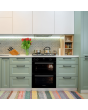 Montpellier MBUDO72 Built Under Double Oven - 59.5cm