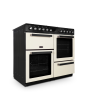 Montpellier MDFRC100C Cream 100cm Dual Fuel Cooker