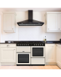 Montpellier MDFRC100C Cream 100cm Dual Fuel Cooker