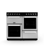 Montpellier MDFRC100X 100cm Dual Fuel Cooker - Inox