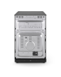Montpellier MDOC60FK 60cm Double Oven Electric Cooker with Ceramic Hob - Black