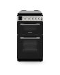 Montpellier MDOG50LS 50cm Double Oven Gas Cooker with Gas Hob - Silver