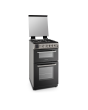 Montpellier MDOG50LS 50cm Double Oven Gas Cooker with Gas Hob - Silver