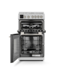 Montpellier MDOG50LW 50cm Double Oven Gas Cooker with Gas Hob - White