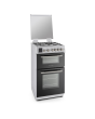 Montpellier MDOG50LW 50cm Double Oven Gas Cooker with Gas Hob - White