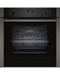 Neff B3ACE4AG3B 59.4cm Built In Electric Single Oven - Graphite Grey