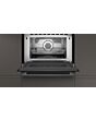 Neff C1AMG84G0B 44 Litres Built In Microwave Oven with Hot Air - Black with Graphite Trim
