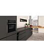 Neff C1AMG84G0B 44 Litres Built In Microwave Oven with Hot Air - Black with Graphite Trim