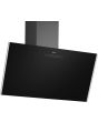 Neff D83IDK1S0B 80Cm Black Glass Angled Hood