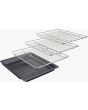 Neff U1ACE2AG3B 59.4cm Built In Electric Double Oven - Graphite Grey