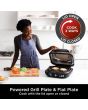 Ninja AG651UK Foodi MAX PRO Health Grill Flat Plate + Air Fryer - Black