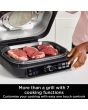Ninja AG651UK Foodi MAX PRO Health Grill Flat Plate + Air Fryer - Black