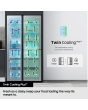 Samsung RS70F67QCTEU 91.2cm 60/40 American Fridge Freezer