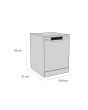 Schonhaus DWSF0115FSBG Dishwasher - Graphite