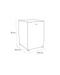 Sensis RFUCF01L54EW 54.8cm Undercounter Larder Fridge - White