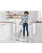 Shark S6003UK Klik n'Flip Automatic Steam Pocket Mop - Shark Steel Grey/Bordeaux