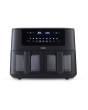 Tower T17151 8 Litre Digital Dual Basket Air Fryer - Black