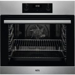 AEG BES255011M  Built In Electric Single Oven - Stainless Steel