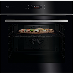 AEG GX7PB63FSB 59.6cm Built-In Electric Oven Gloss Black