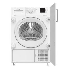 Beko DTIKP81131W 8Kg Integrated Heat Pump Condenser Tumble Dryer - Ex. Display