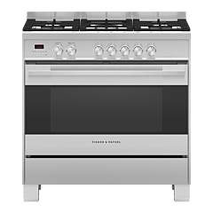Fisher & Paykel 90cm Dual Fuel Cooker with 5 Burners