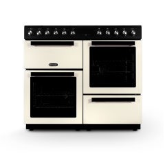 Montpellier MDFRC100C Cream 100cm Dual Fuel Cooker