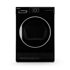 Montpellier MTDC8SDK 8kg Condenser Sensor Dry Tumble Dryer in Black
