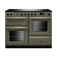 Rangemaster AURO110EI/19321 110cm Induction Range Cooker - River Bed with Onyx trim | Rangemaster | Brands | Euronics Site