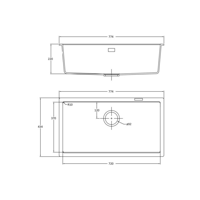 1810 Company CU/72/U/PQ/BL/710 CAVAUNO 720U Black