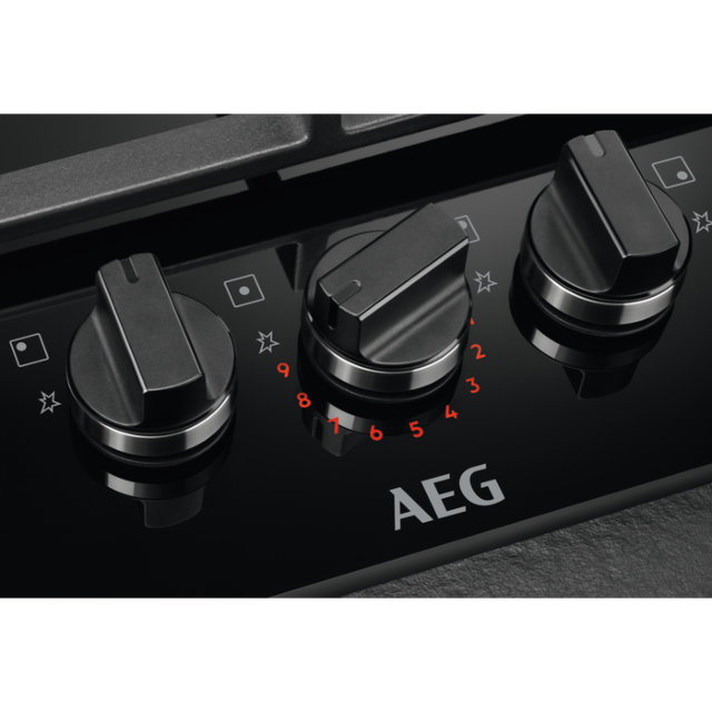 AEG HKB75450NB 74cm Gas Hob - Black
