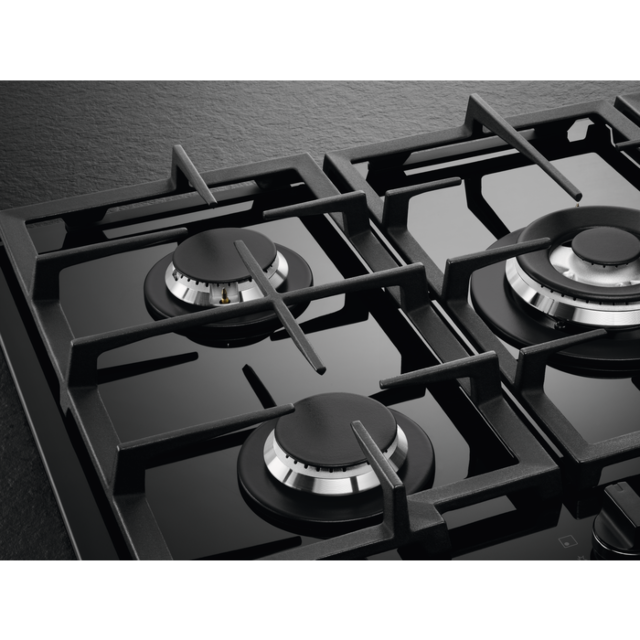 AEG HKB75450NB 74cm Gas Hob - Black