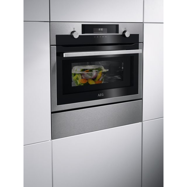 AEG KME525860M 42 Litres Built In Microwave Oven - Stainless Steel